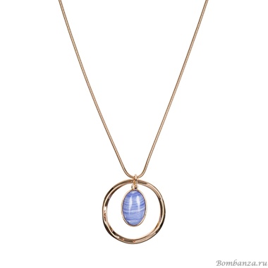 Колье Fiore Luna, SAPPHIRINE AGATE